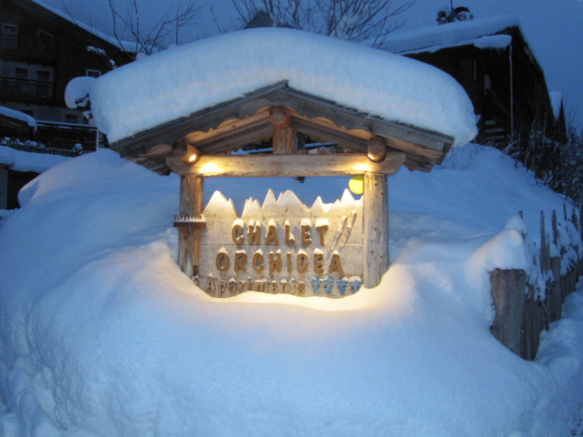 Appartamenti Chalet Orchidea Canazei Esterno foto